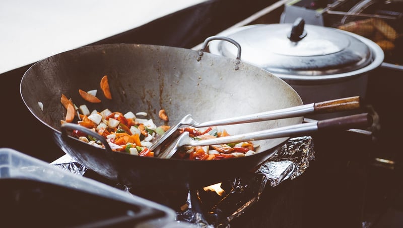 Stir-Fry Tofu with Broccoli and Bell Peppers